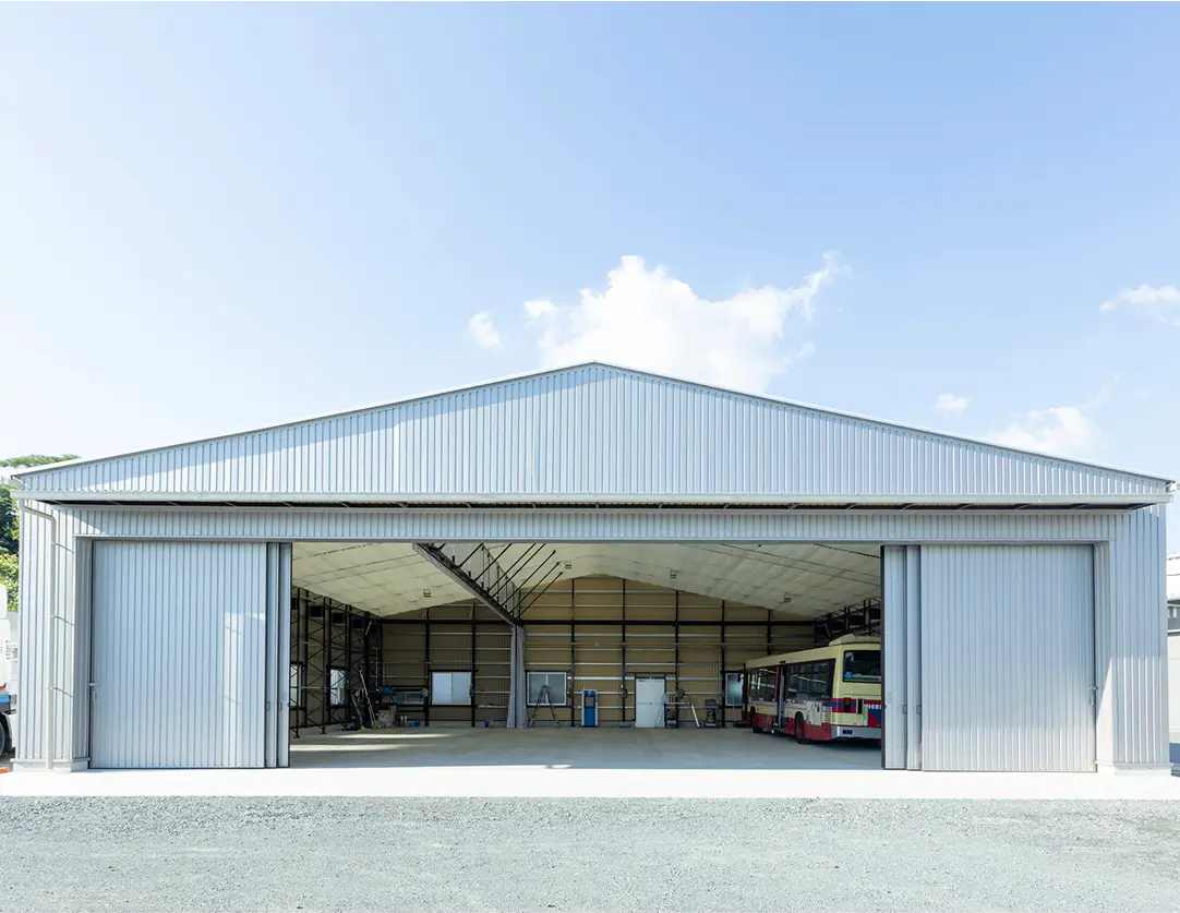 複合膜構造建築（ハイブリッド）